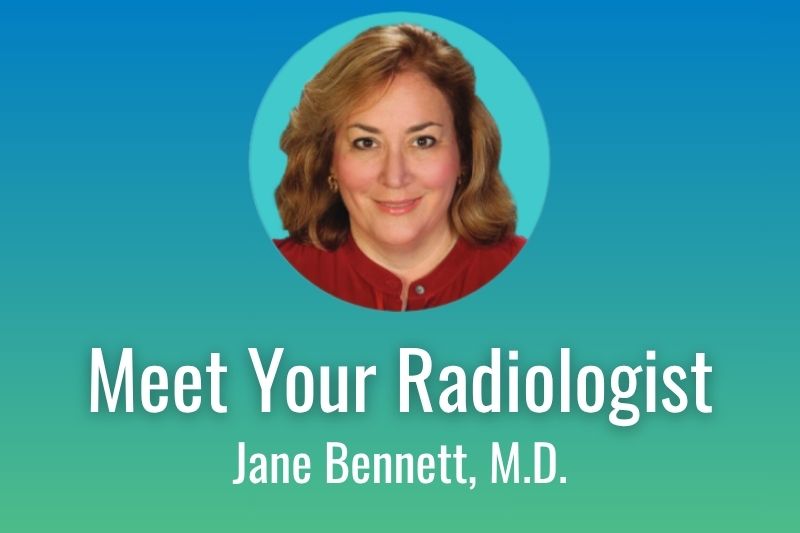 Jane Bennett, M.D. Discusses AI in the Radiology Field