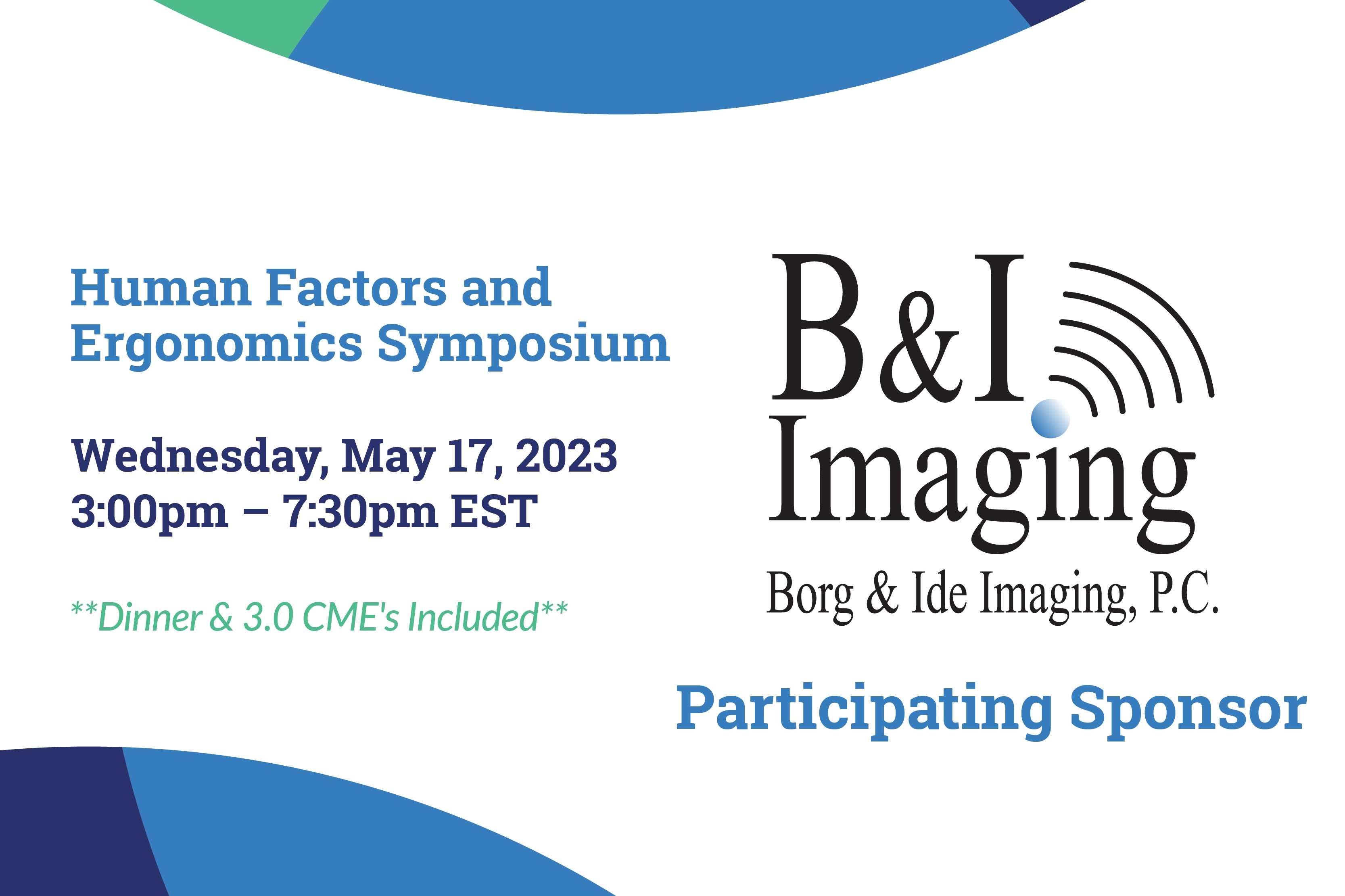 Stop by our table to learn more about Borg and Ide Imaging