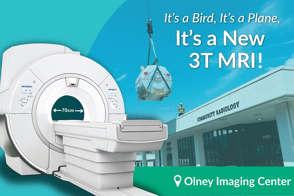 Community Radiology Olney New 3T MRI