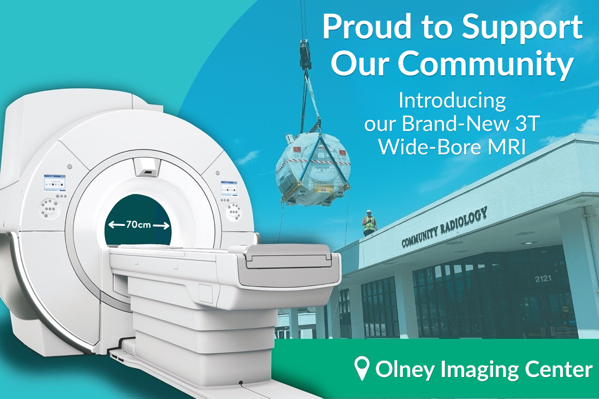 Olney Imaging Center New 3T Wide-Open MRI