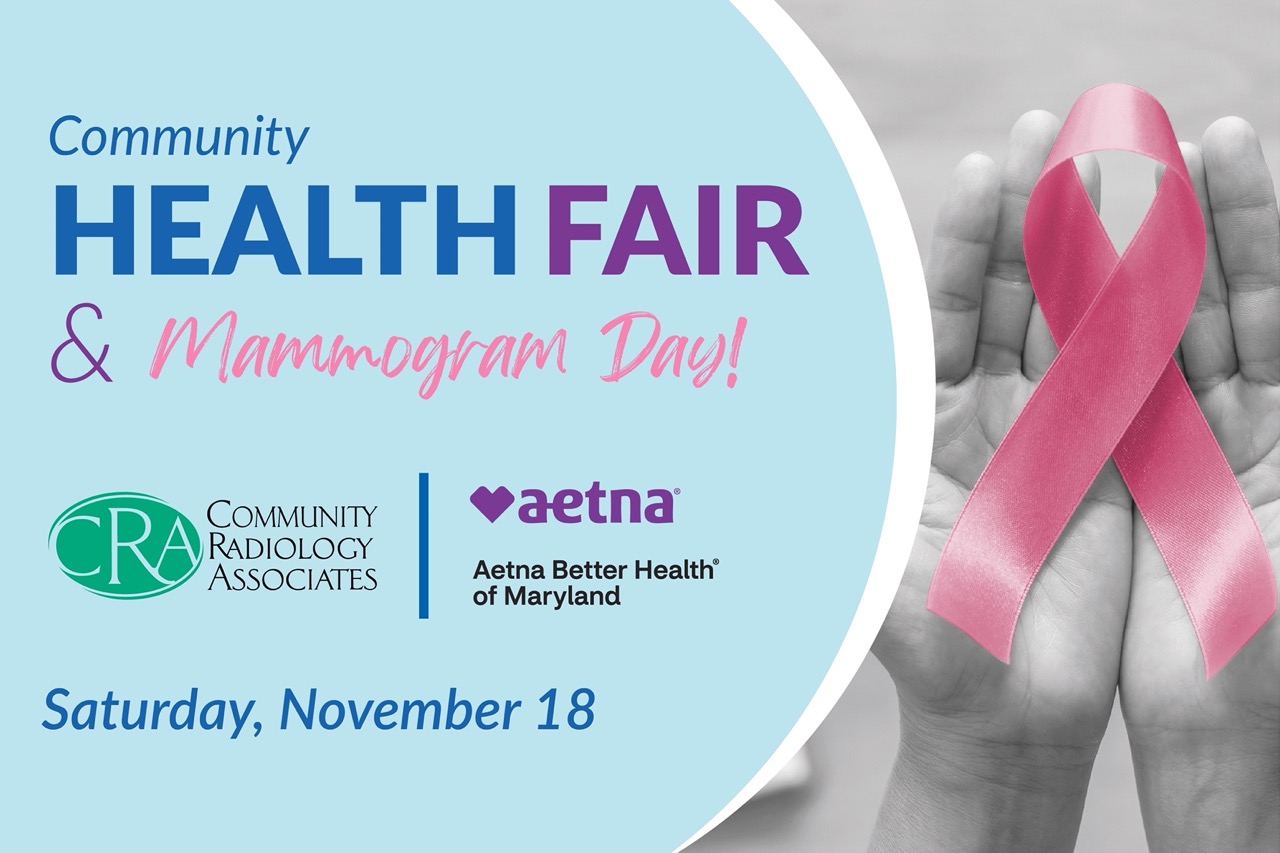 Community Radiology Associates | Community Health Fair Event in Frederick, MD
