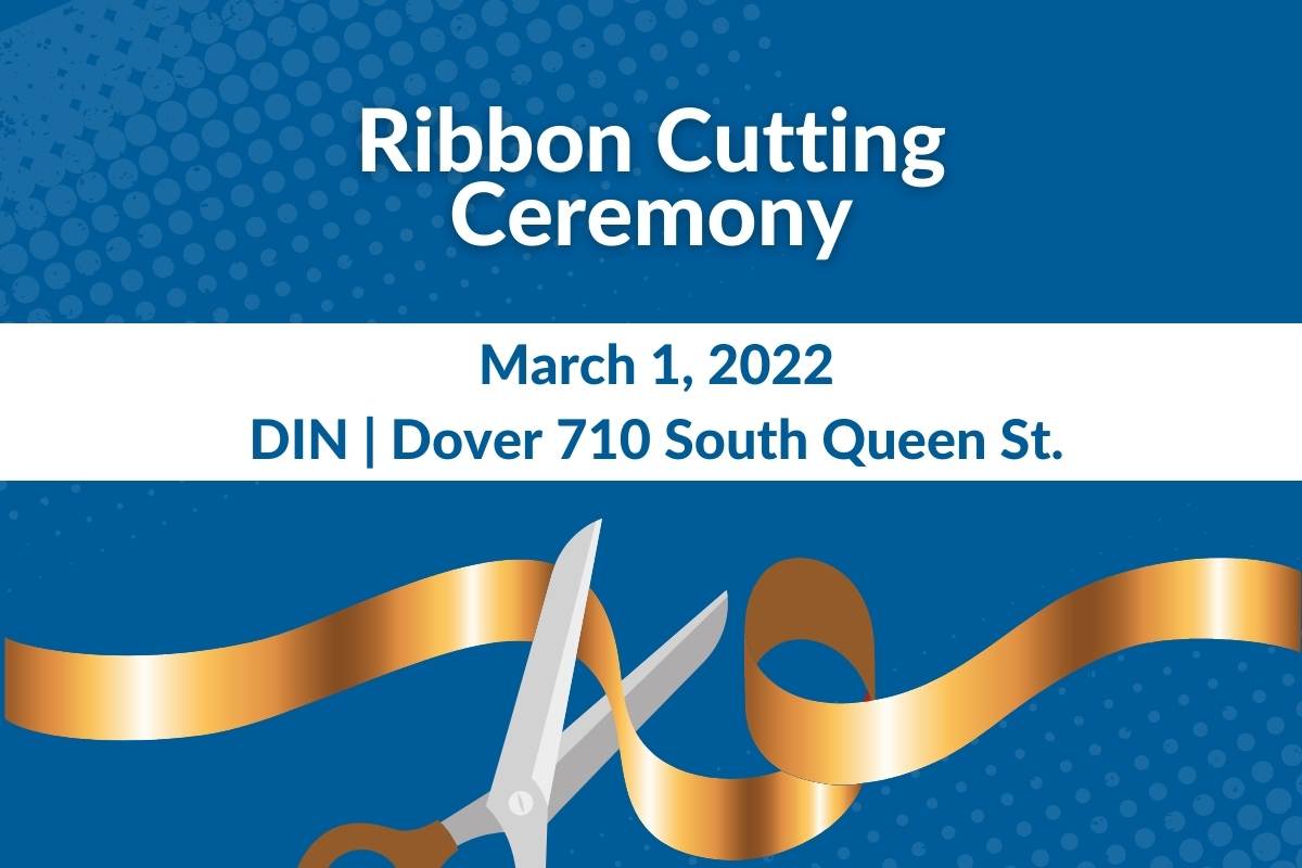 DIN Ribbon Cutting