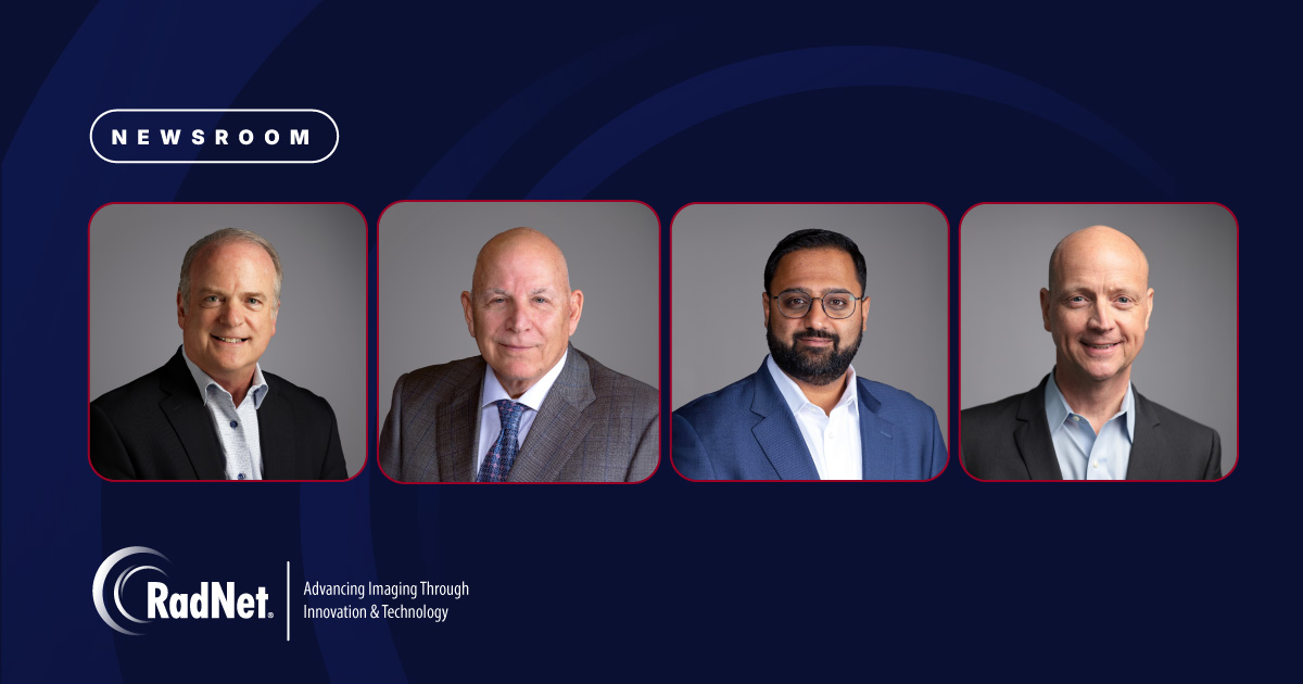 RadNet Names Four Leaders to Expanded Executive Roles