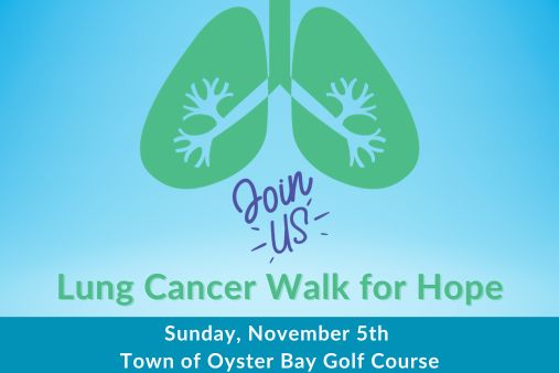 Join us for Lung Cancer Walk for Hope