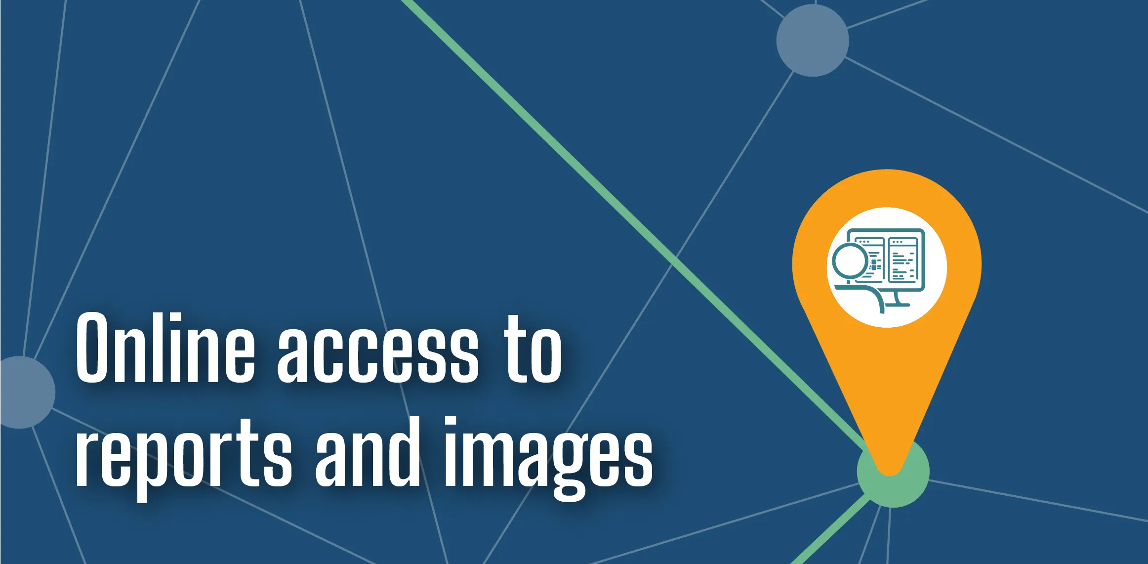 Online access to reports and images