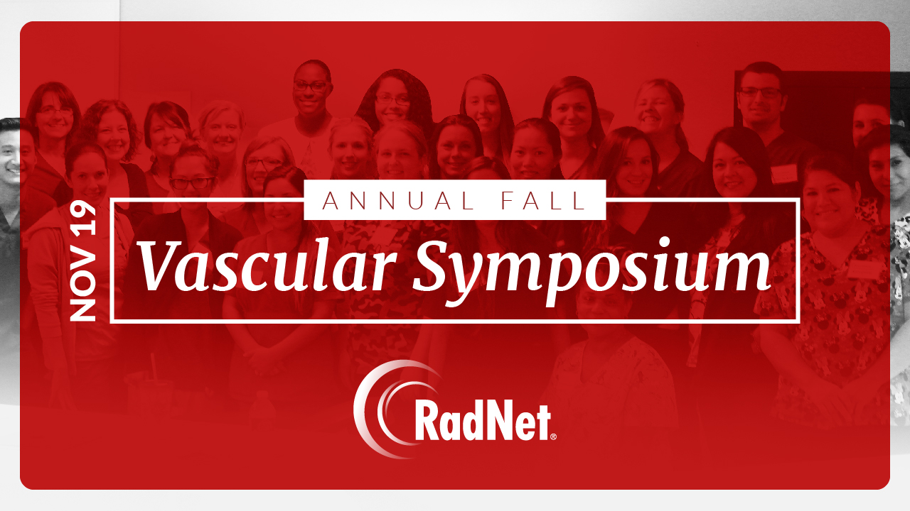 The 2nd Annual RadNet Fall Vascular Symposium