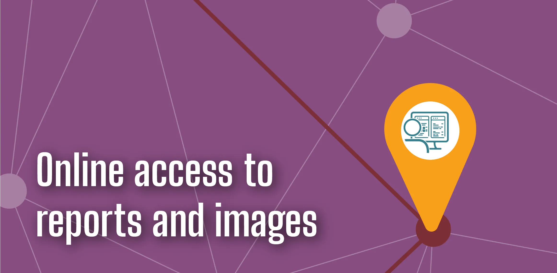 Online access to reports and images