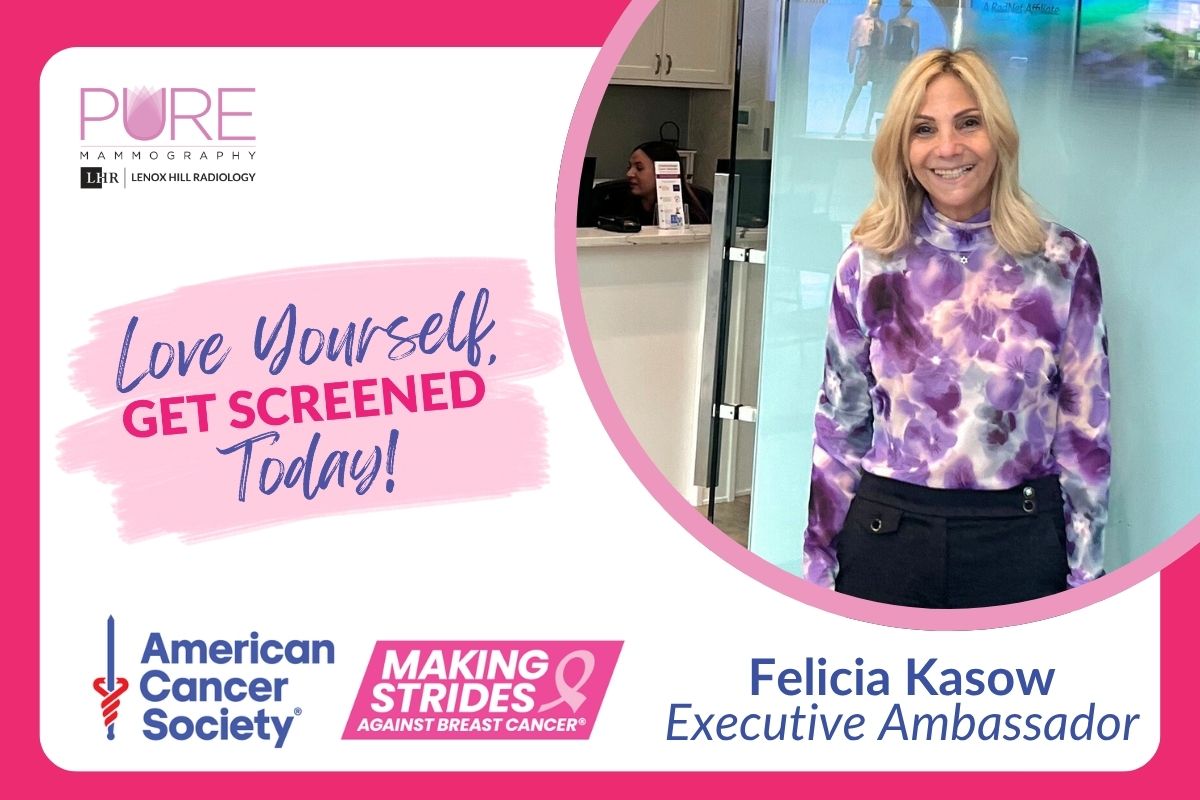 Felicia Kasow ACS Executive Ambassador | PURE Mammography