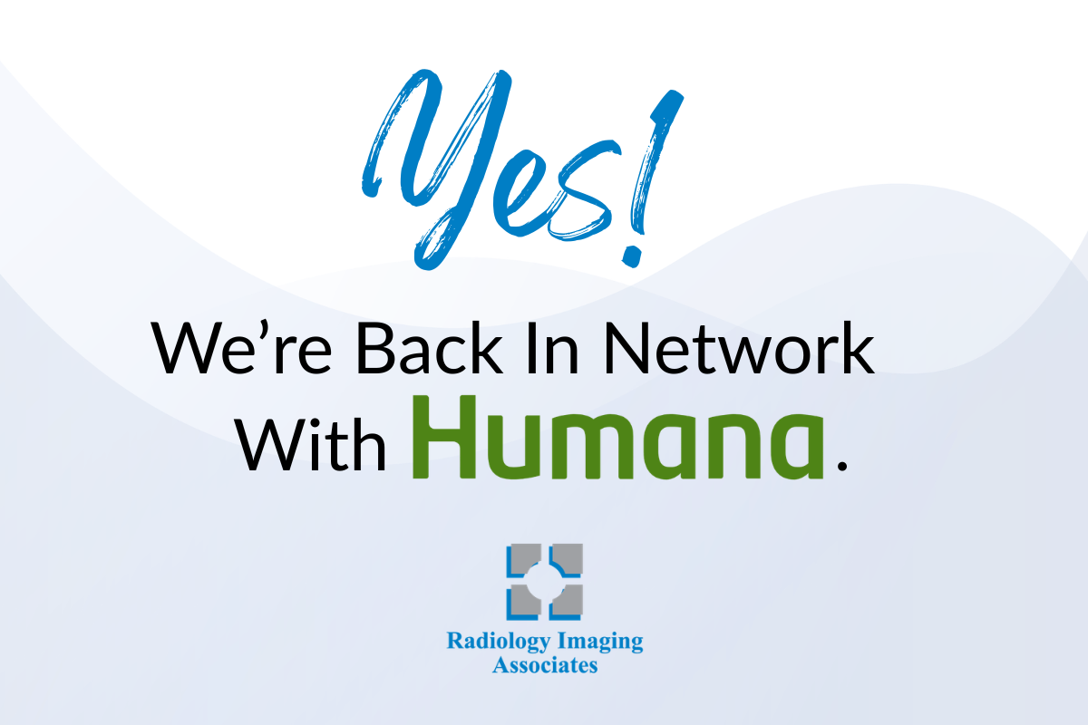 Back In Network with Humana Insurance Plans