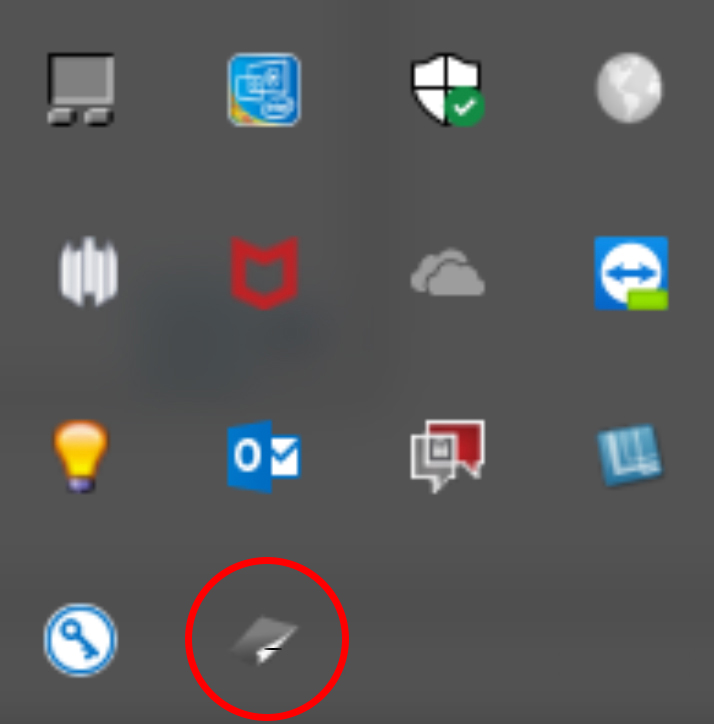 apptray expanded