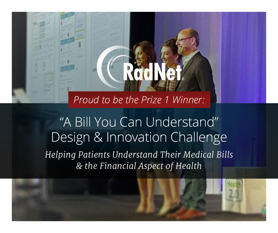 RadNet Wins HHS A Bill You Can Understand Design Challenge 